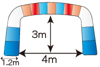 エアーアーチ4m販売レンタル