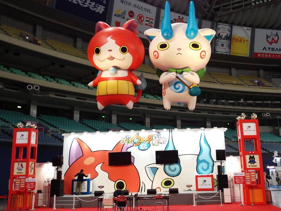 展示会ブースバルーン装飾施工例