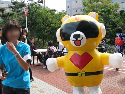 エアー着ぐるみ｜レンタル｜タヌレンジャー
