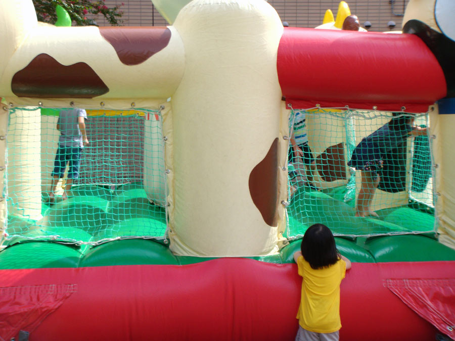 ふわふわ・エアートランポリン｜レンタル｜現場施工例