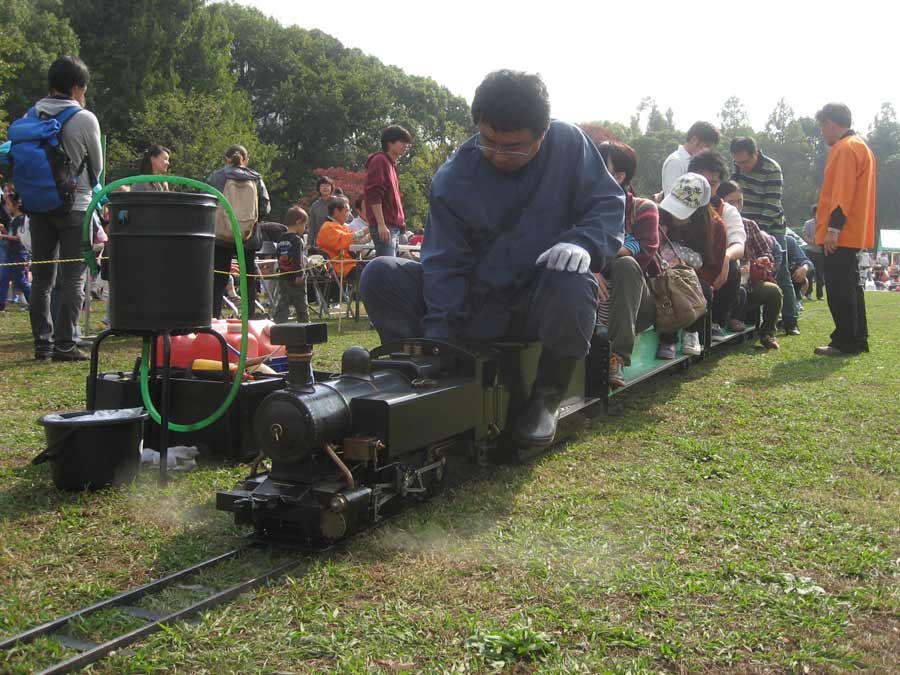 ミニSL｜レンタル｜現場施工例